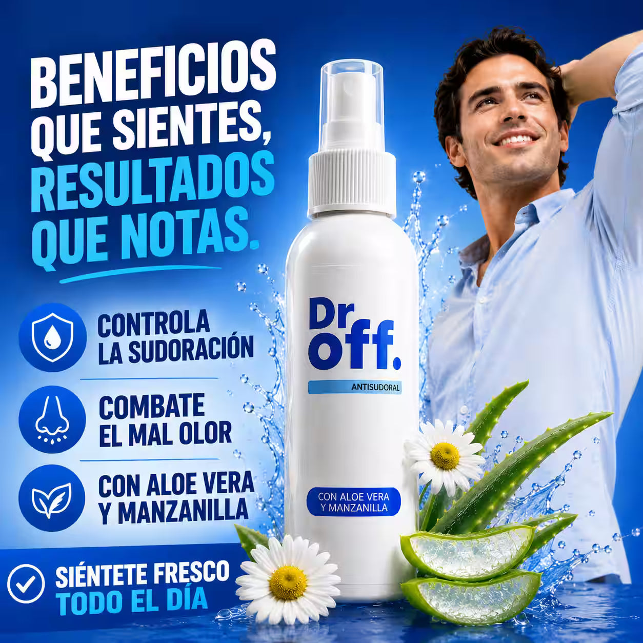 Dr Off | Potente Formula Para Eliminar El Mal Olor Y La Sudoración Excesiva