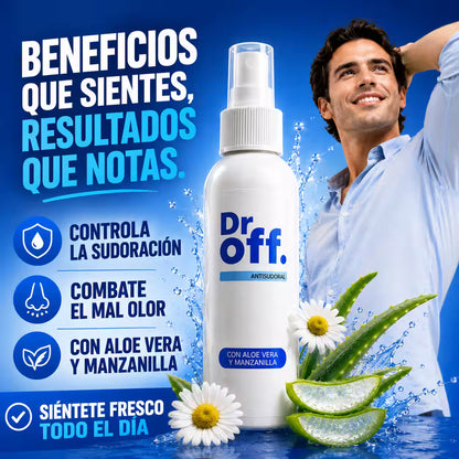 Dr Off | Potente Formula Para Eliminar El Mal Olor Y La Sudoración Excesiva