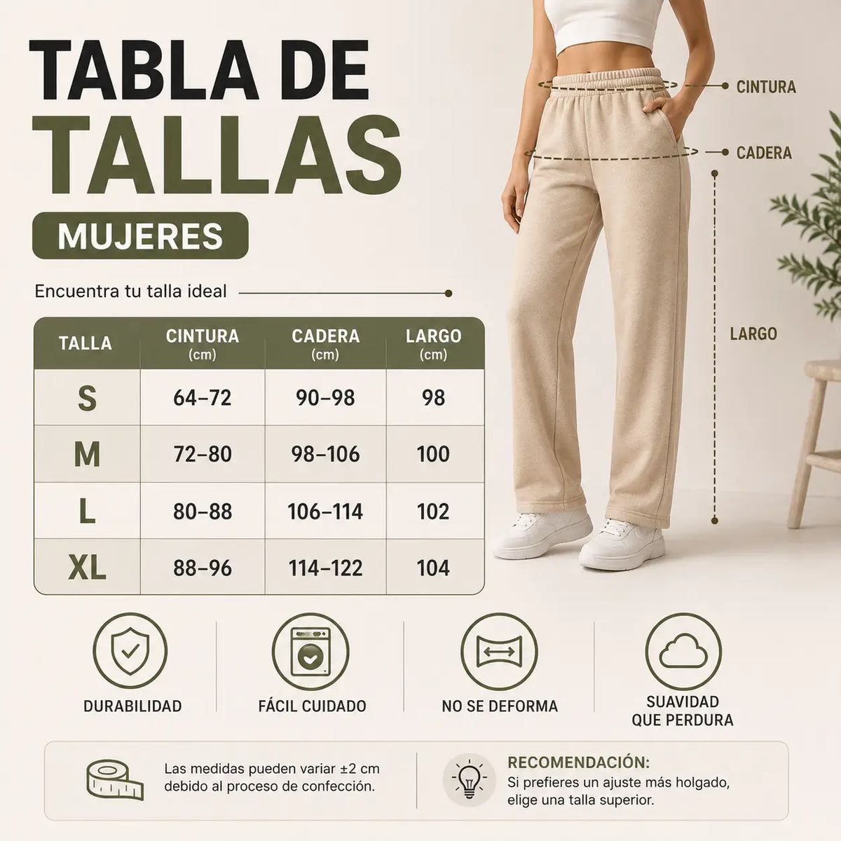 SoftCloud™ Pants para Dama